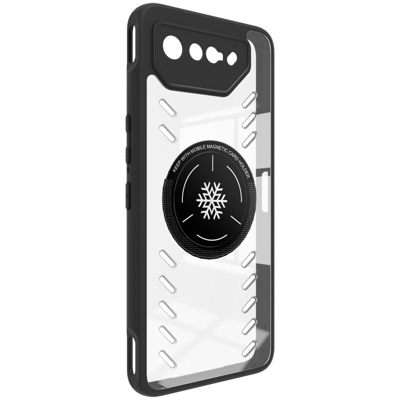 IMAK UX-9A Series for Asus ROG Phone 7 5G / Phone 7 Ultimate 5G / Phone 7 Pro Case Clear PC+TPU Heat Dissipation Phone Shell IMAK UX-9A Series for Asus ROG Phone 7 5G / Phone 7 Ultimate 5G / Phone 7 Pro Case Clear PC+TPU Heat Dissipation Phone Shell